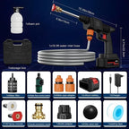 Powerful cordless car wash gun
