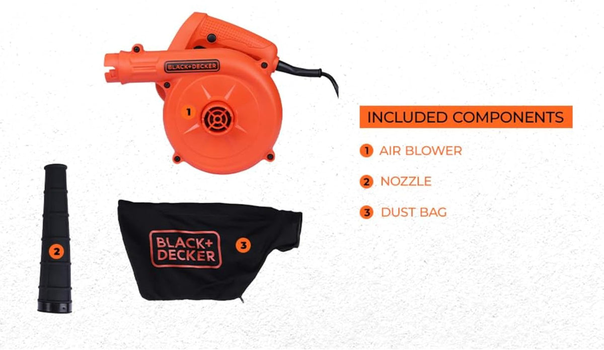 Black & Decker vacuum and blower