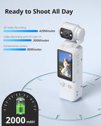 OZCT - 4K Ultra HD Handheld Gimbal Camera ©